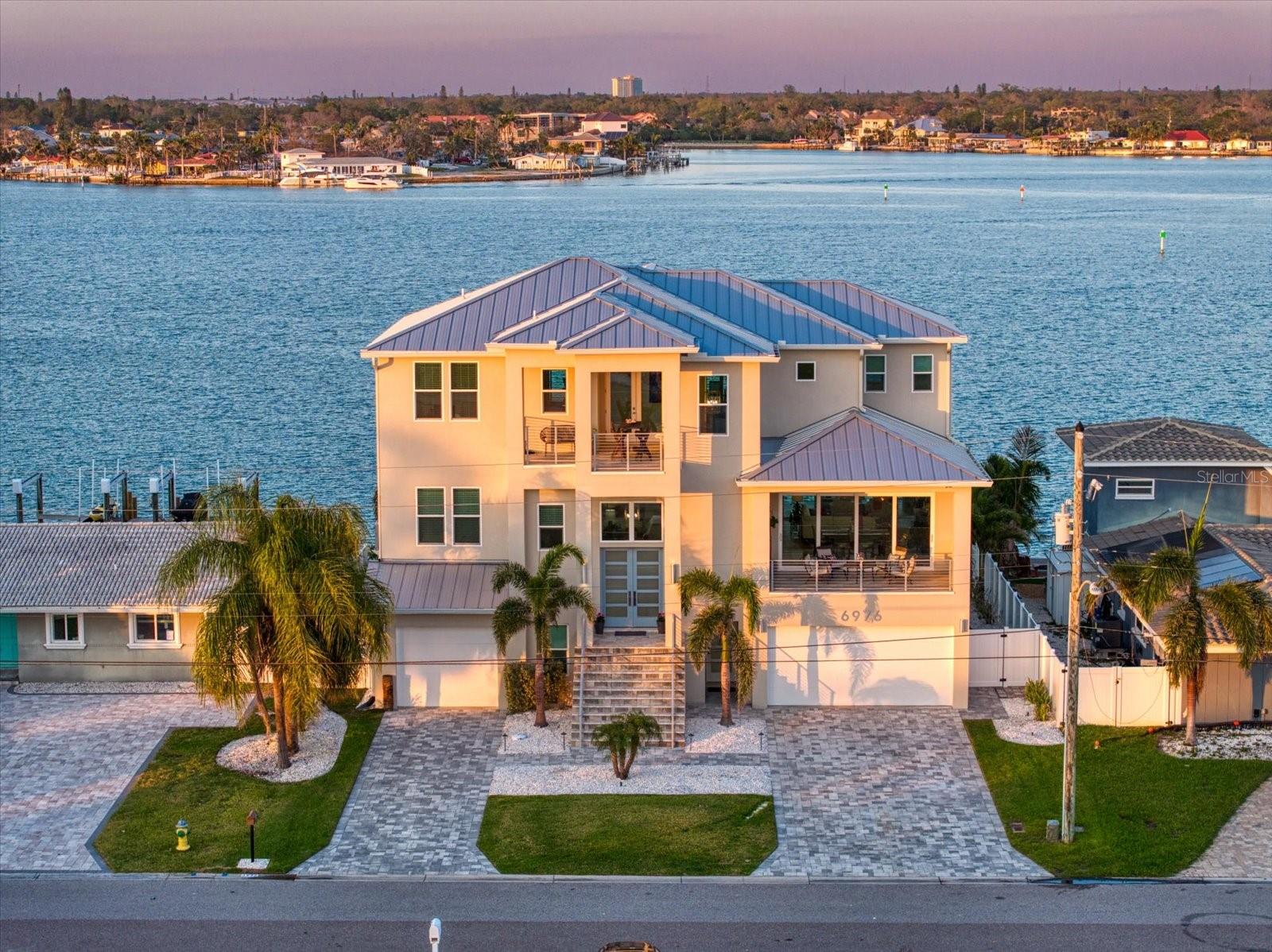 Waterfront Masterpiece. Amazing property with wide open water views!