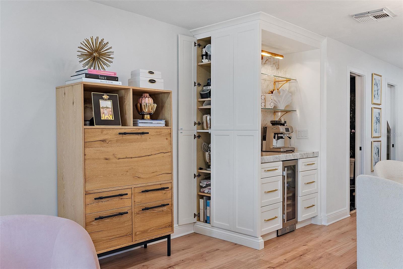 custom storage hidden cabinets