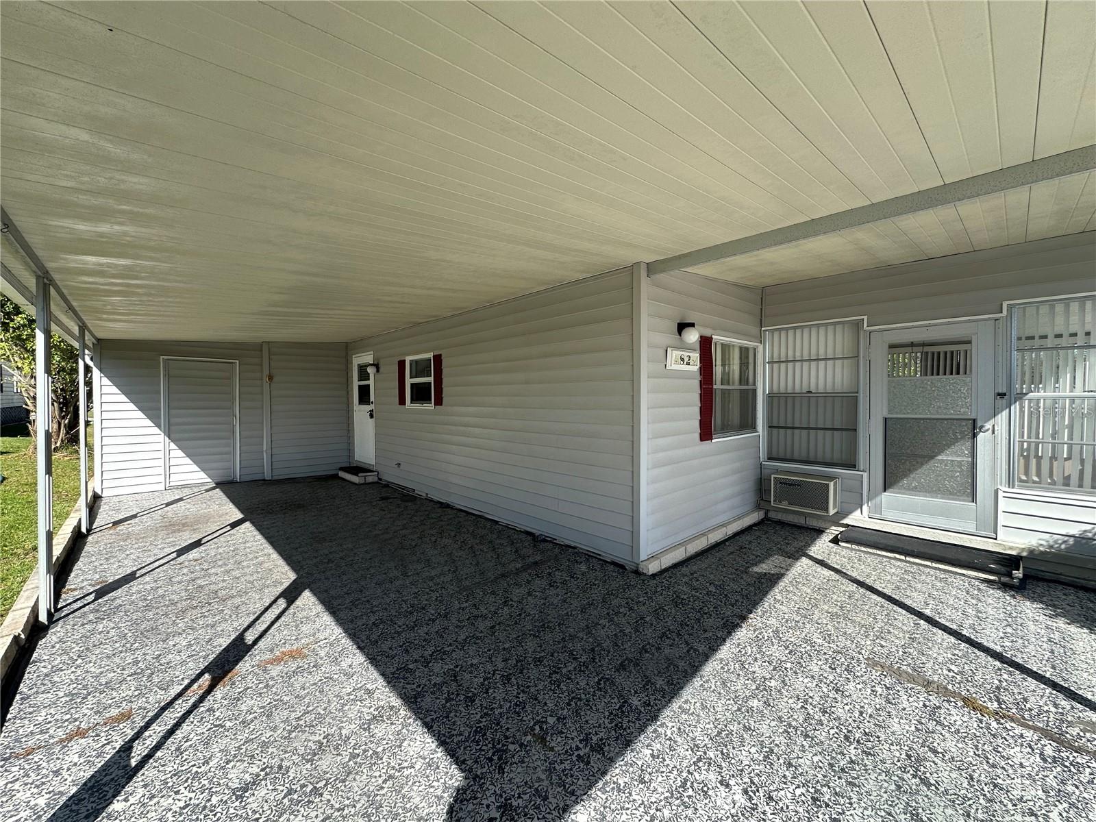 Spacious Carport!