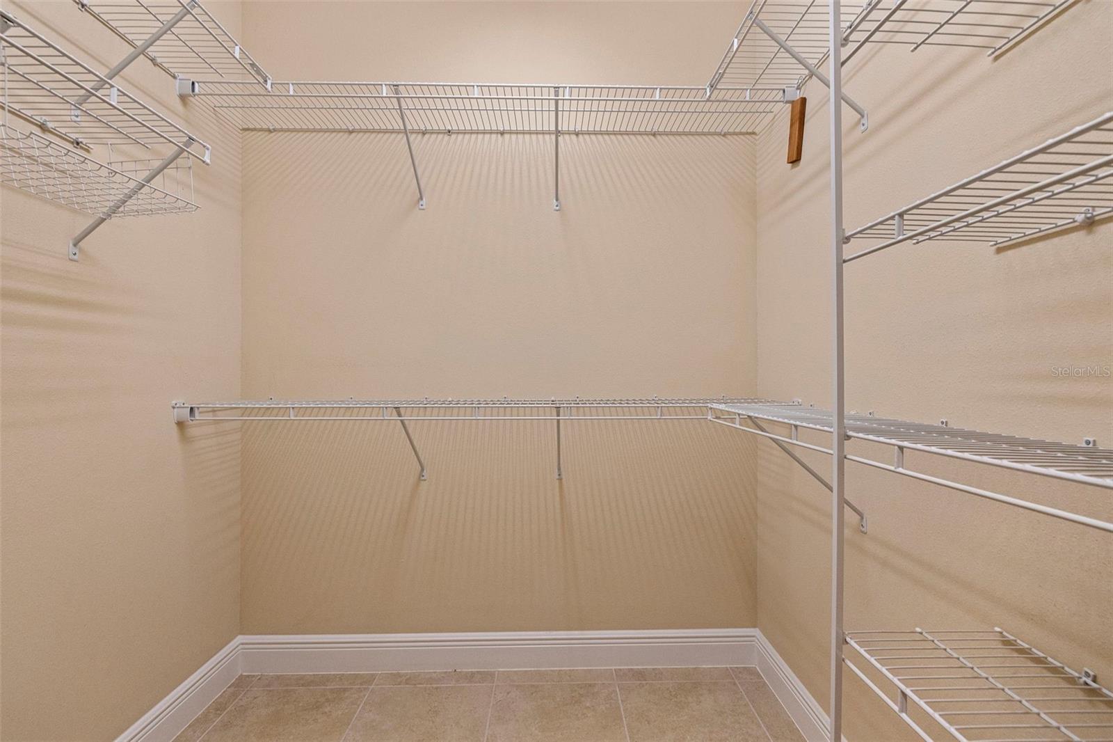 Primary Suite walk-in closet