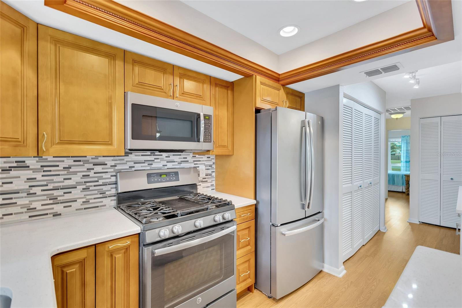 Matching stainless steel appliances