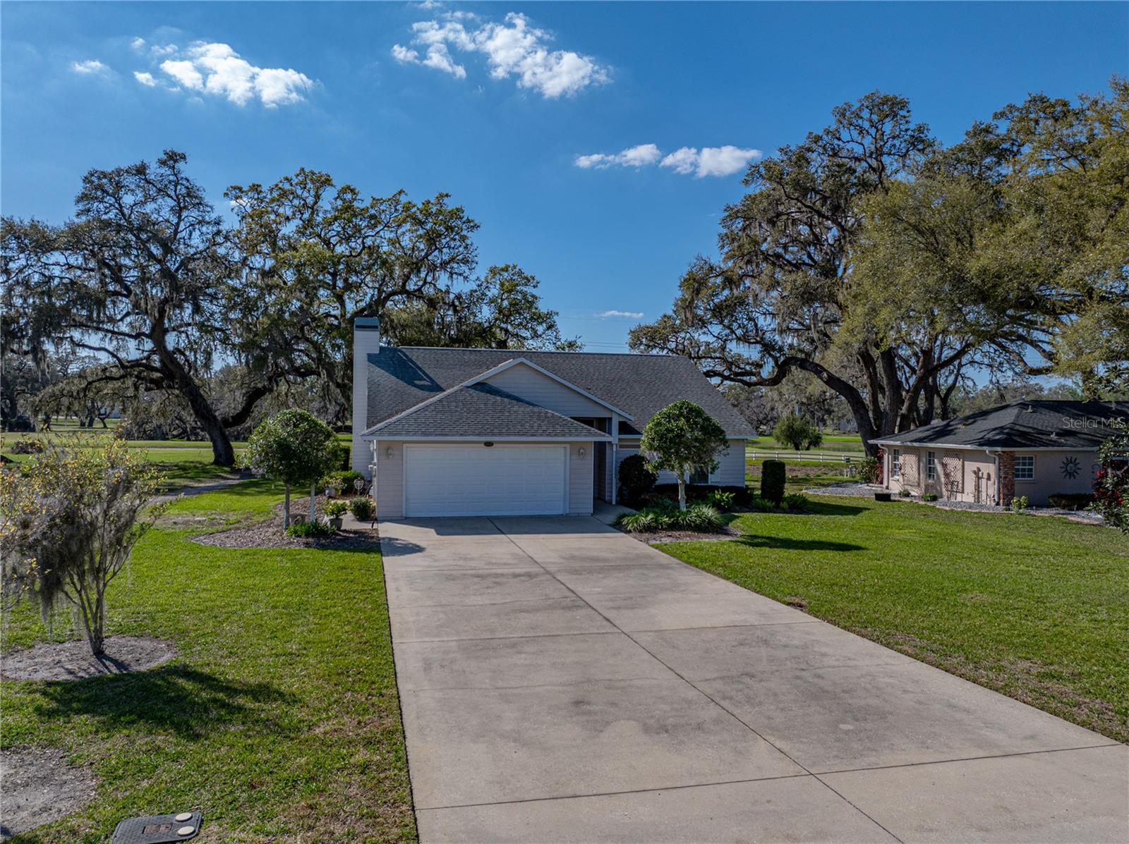 Nice deep yard. Almost half acre