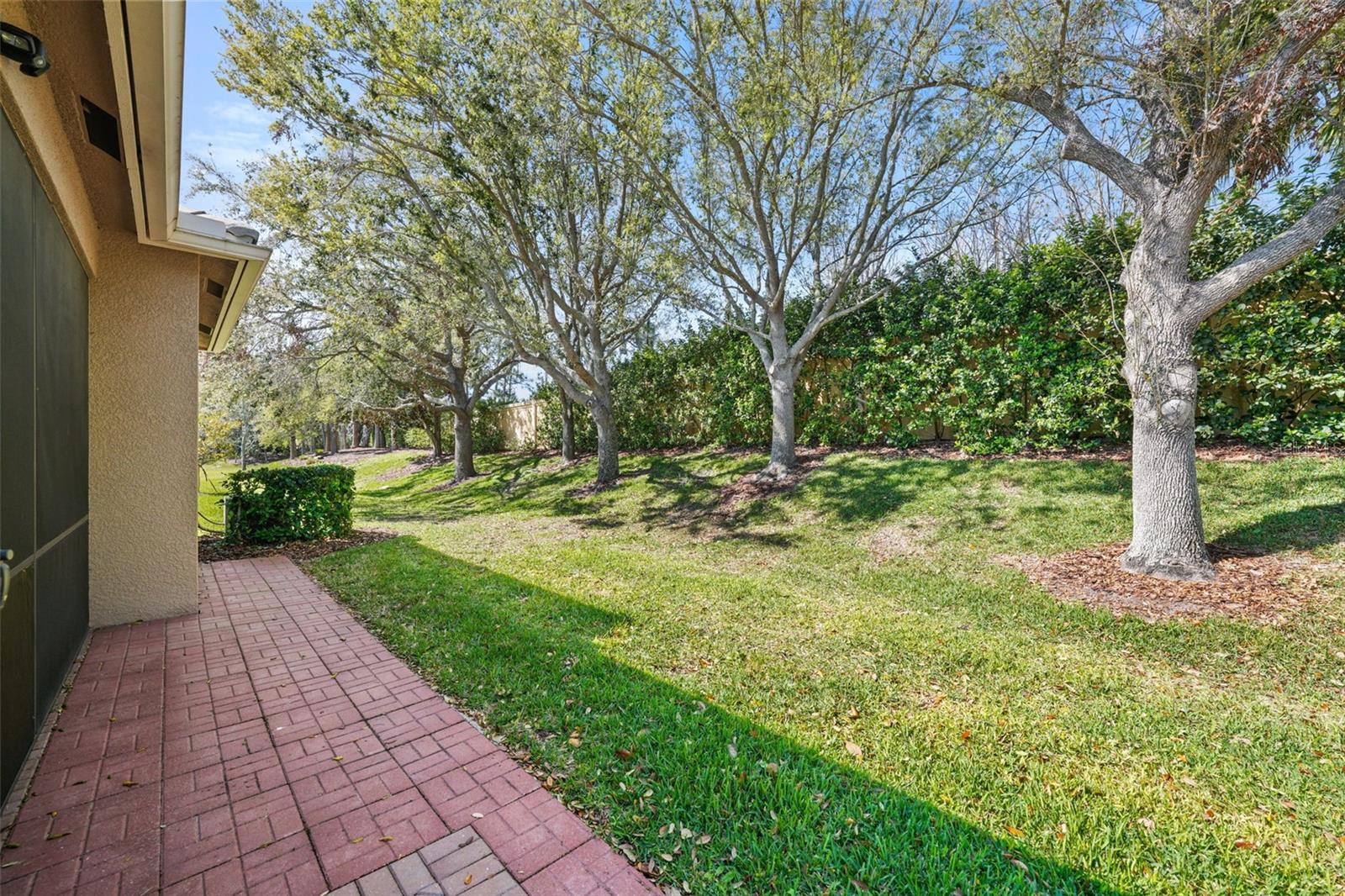 LANDSCAPED BACKYARD