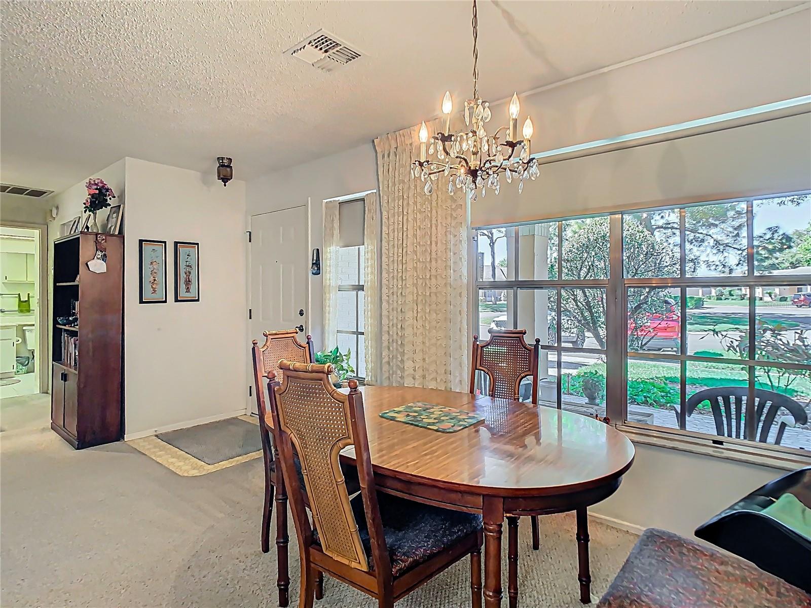 Dining room at front door