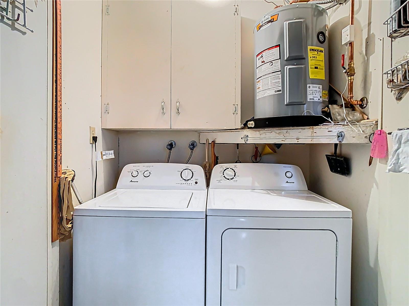 Laundry closet