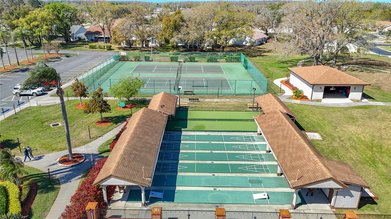 Shuffle Board Court