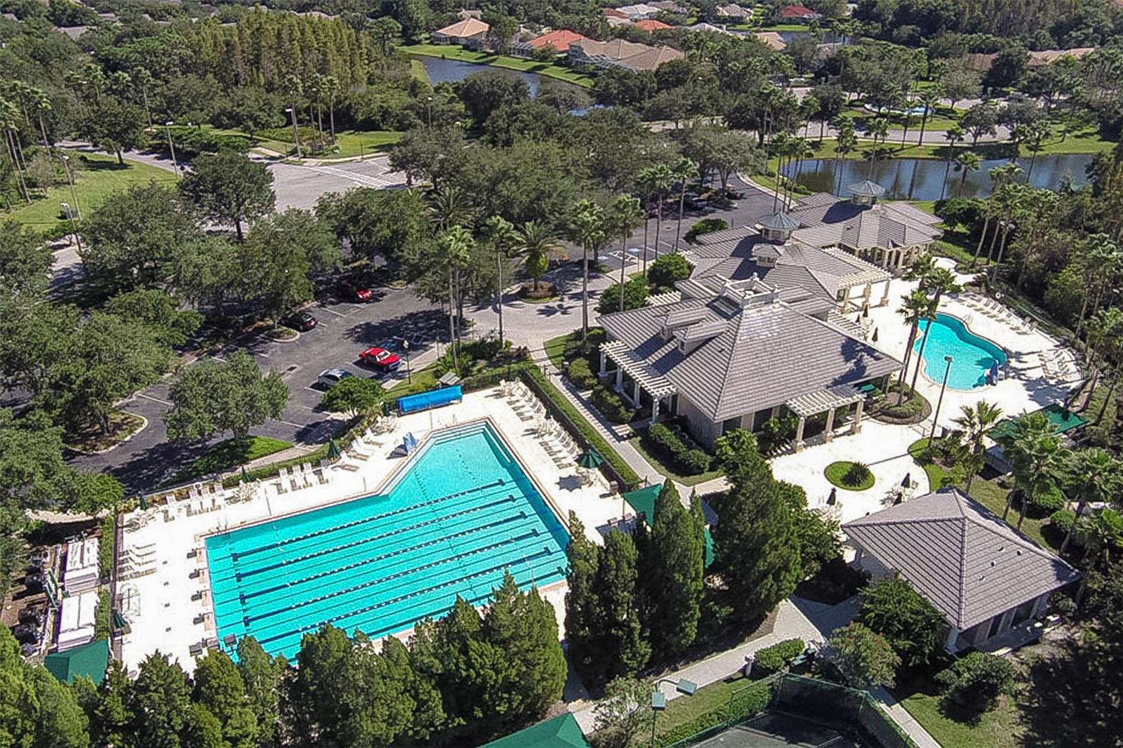 Lap Pool, Community Center & Resort Pool