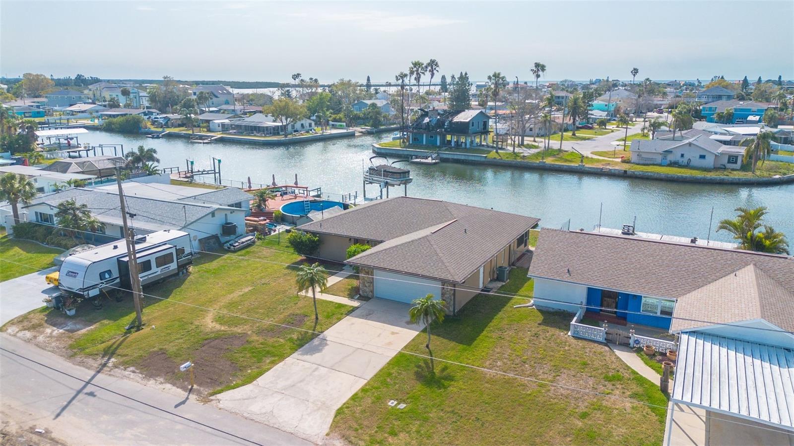 Home sweet home and yes, that is the Gulf of America in the background, salt life at its finest!