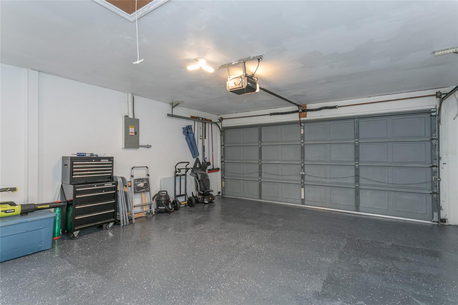 Brand new Epoxy on the Garage floor