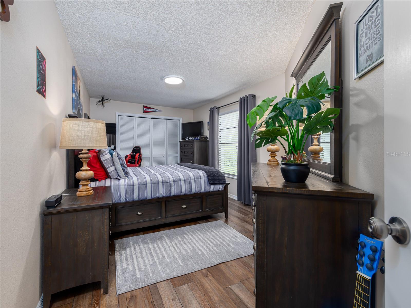 Bedroom Two with Large Walk In Closet