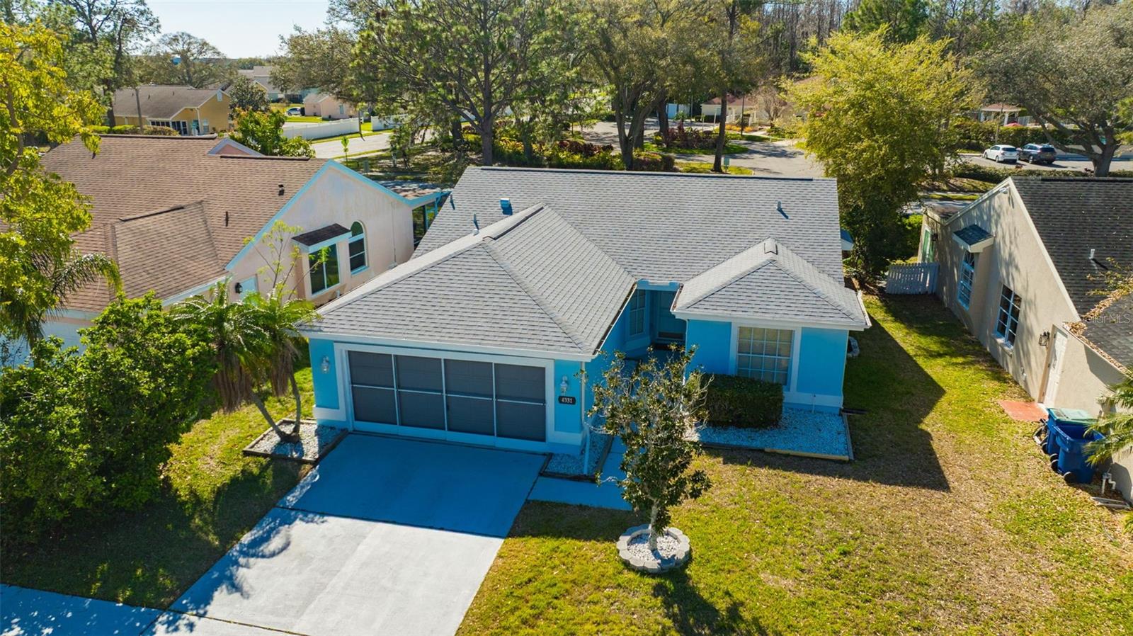 Welcome to this delightful, well-maintained single-story home, featuring a new roof installed in 2023 and a beautifully manicured, low-maintenance yard.