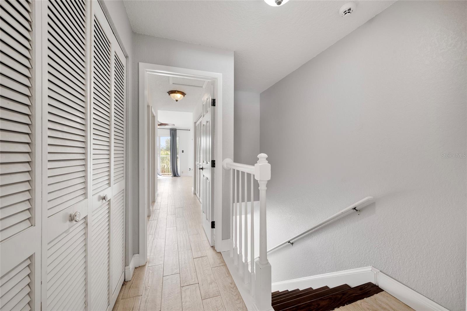 Third floor, laundry closet