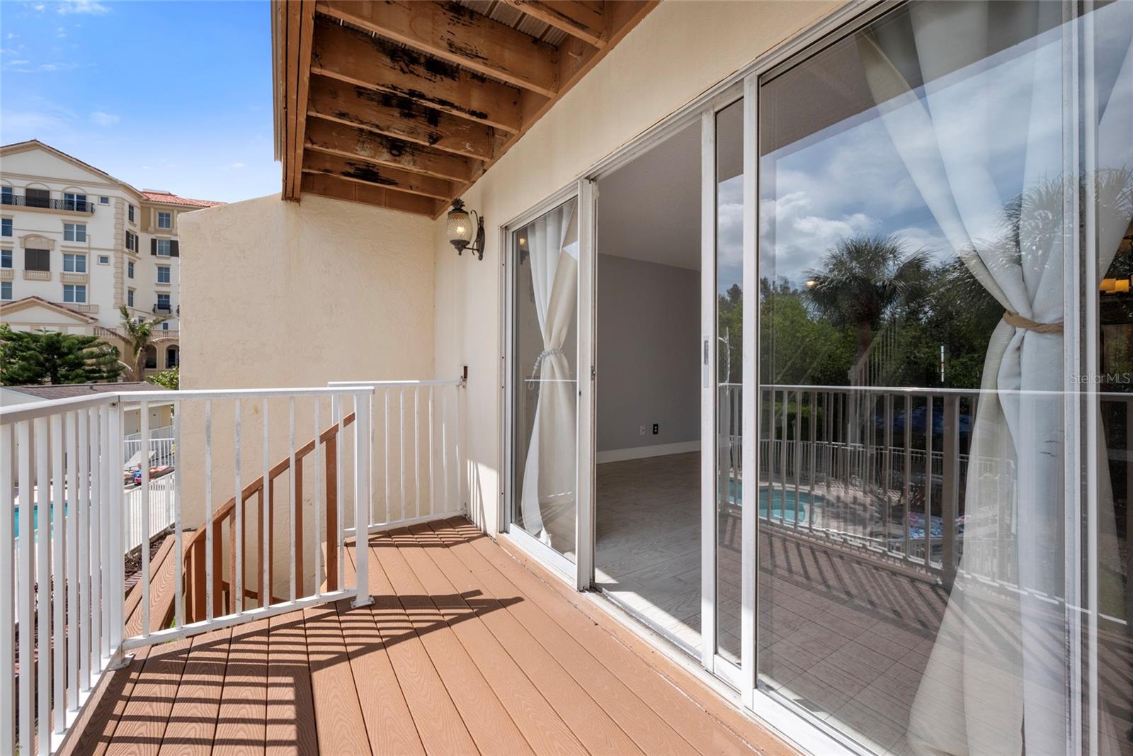Living room balcony