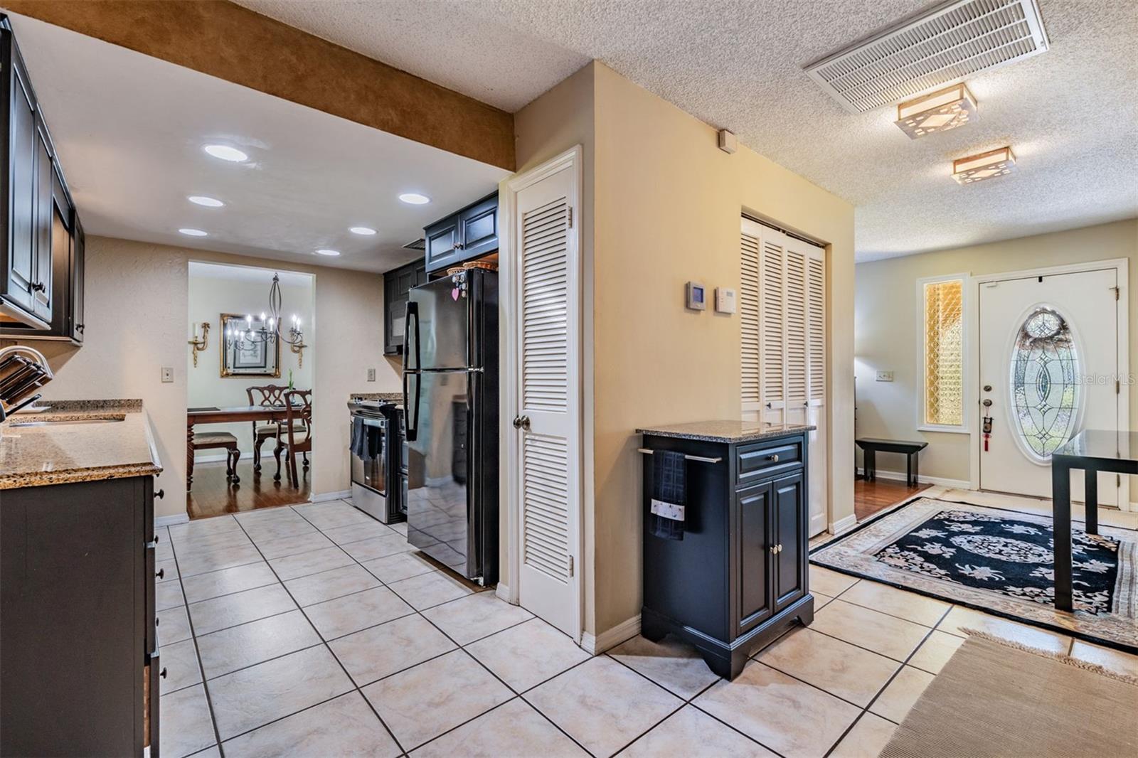 Kitchen and Foyer