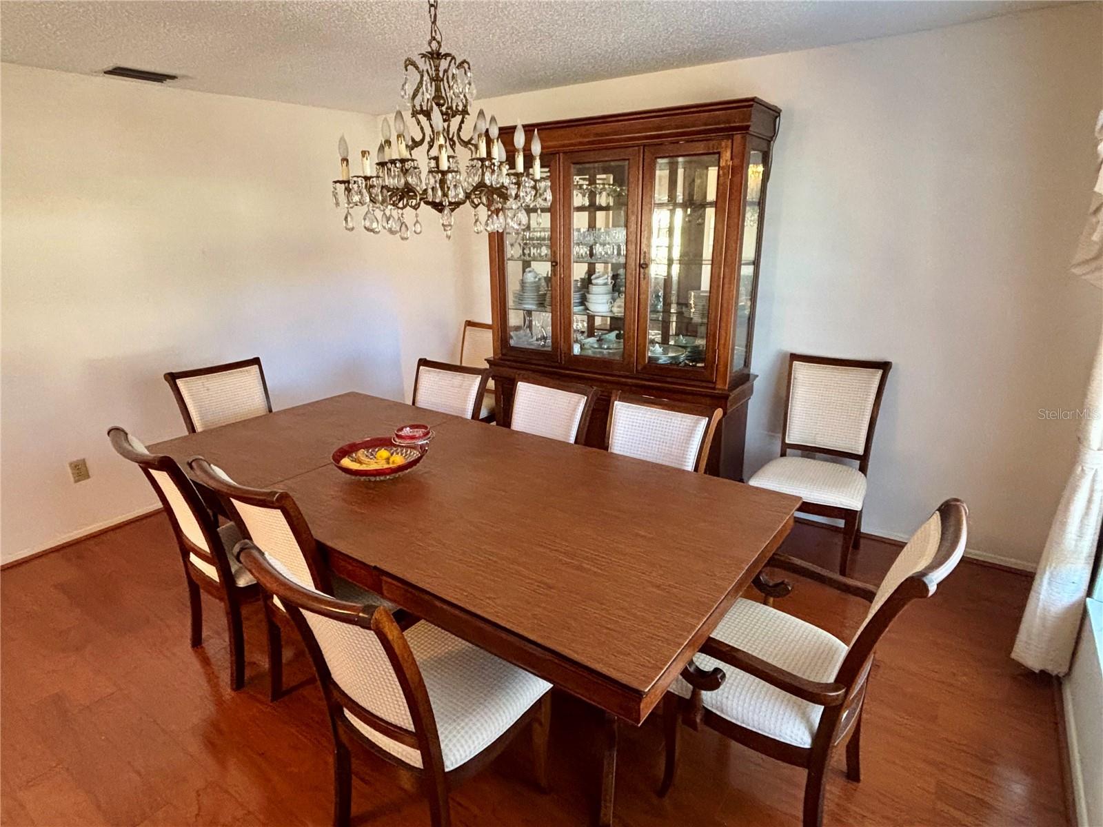 Firmal diningroom at front of house