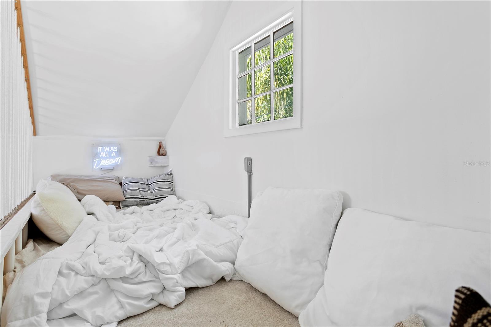 Loft inside Bedroom 2 (prior to storm)