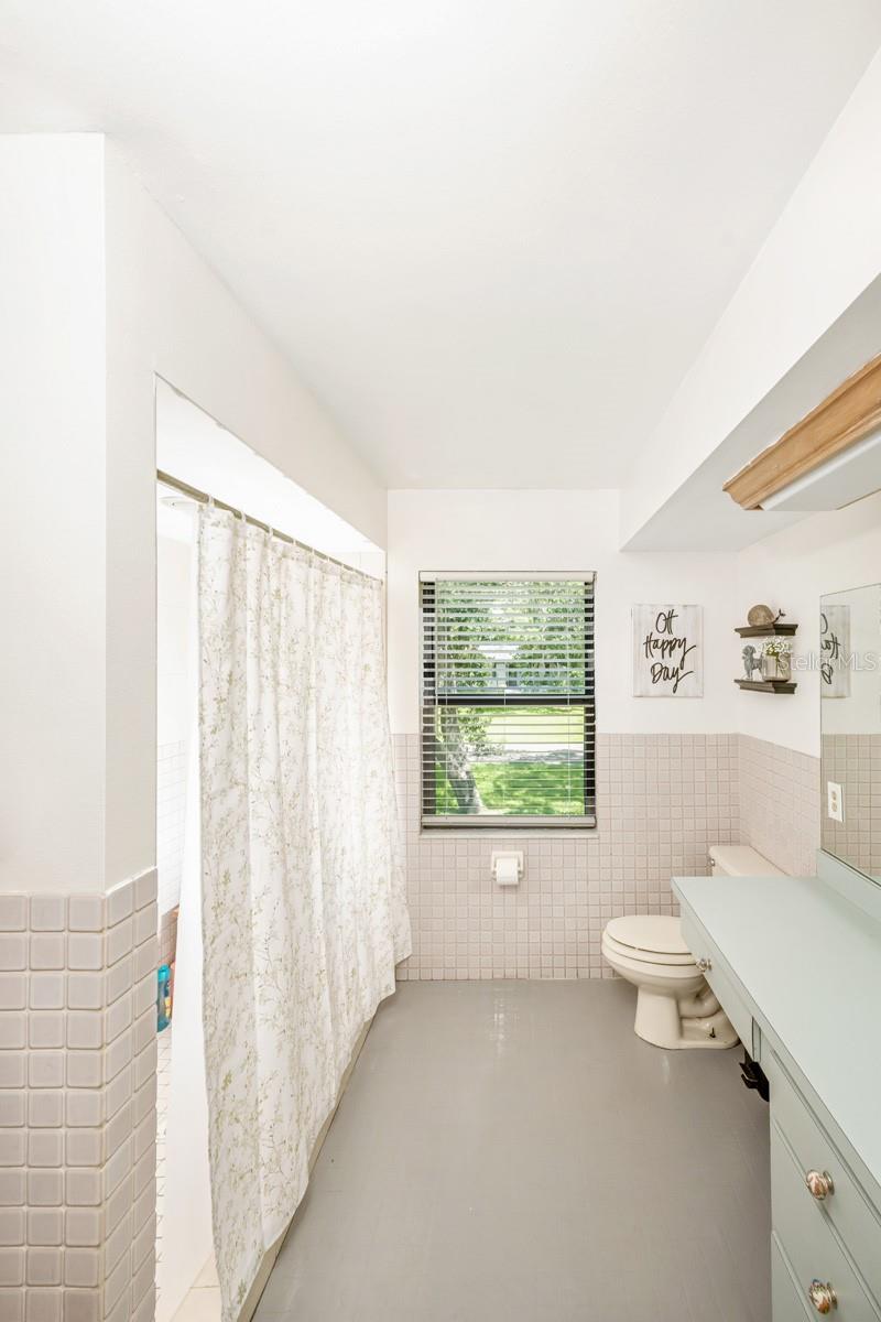 Bathroom with shower view