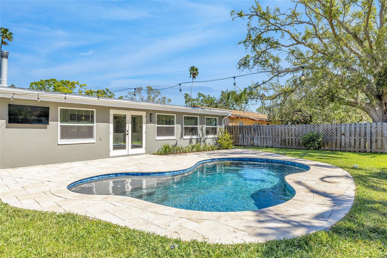 Inground Pool with Paver Surround