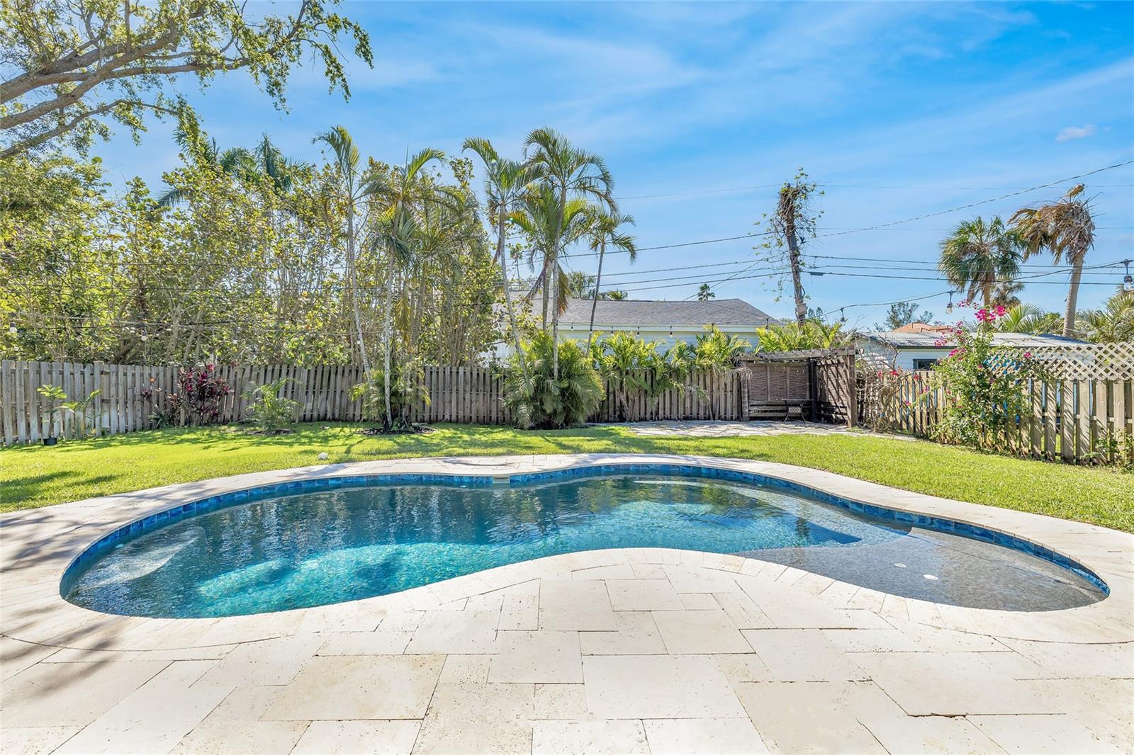 Custom Free Form Gunite Pool!