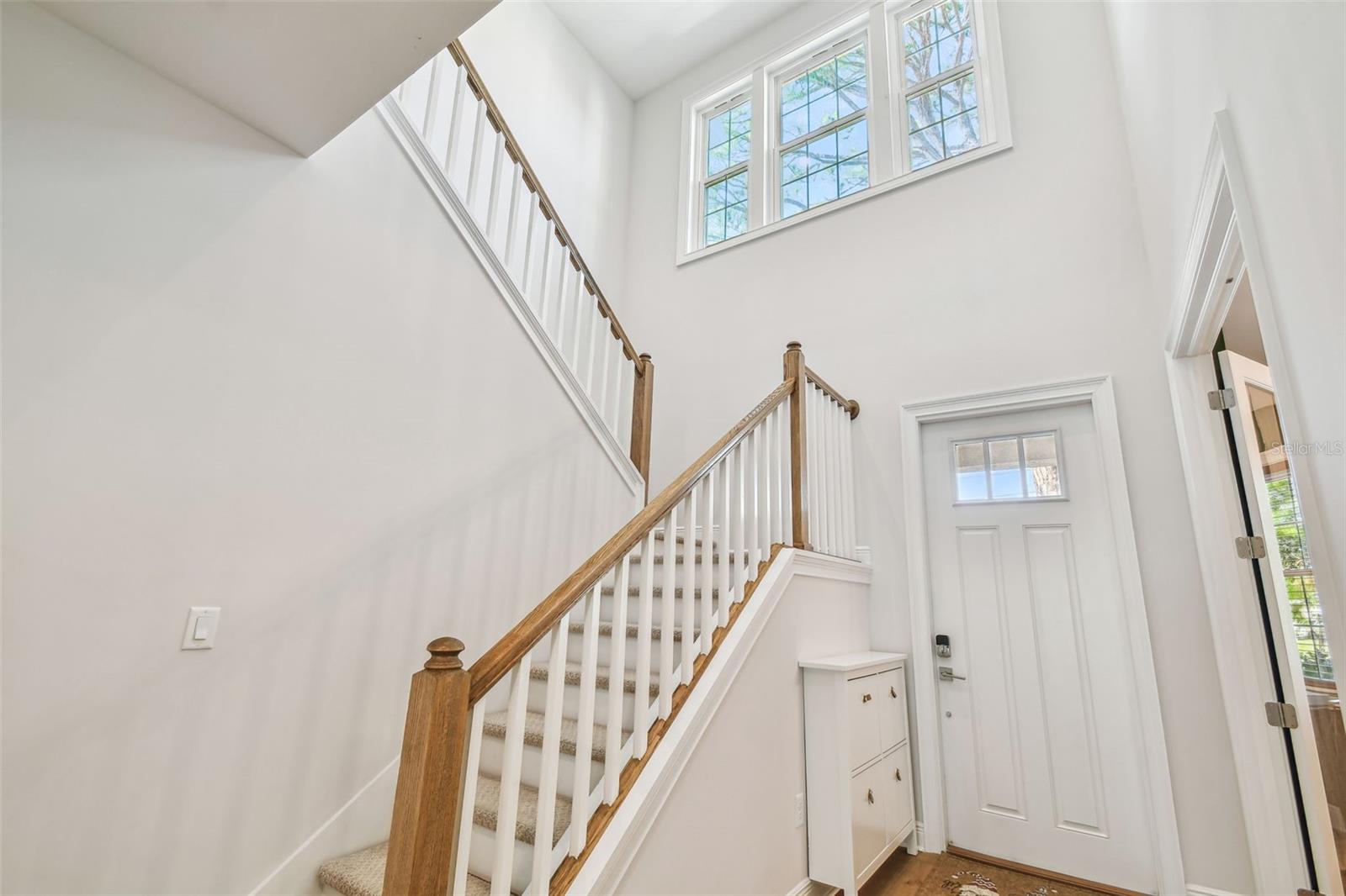 Entrance - double ceiling foyer