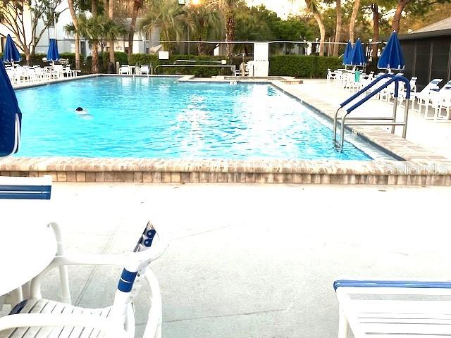 Large community pool nearby
