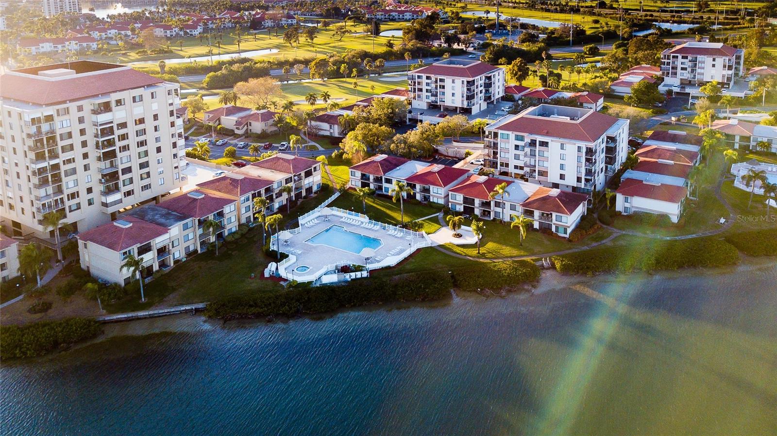 Aerial View of Pool