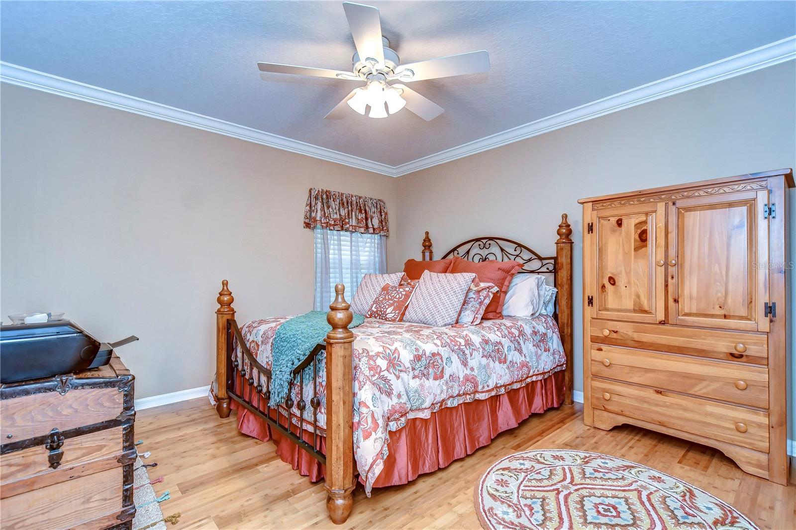 Cozy up in this inviting bedroom