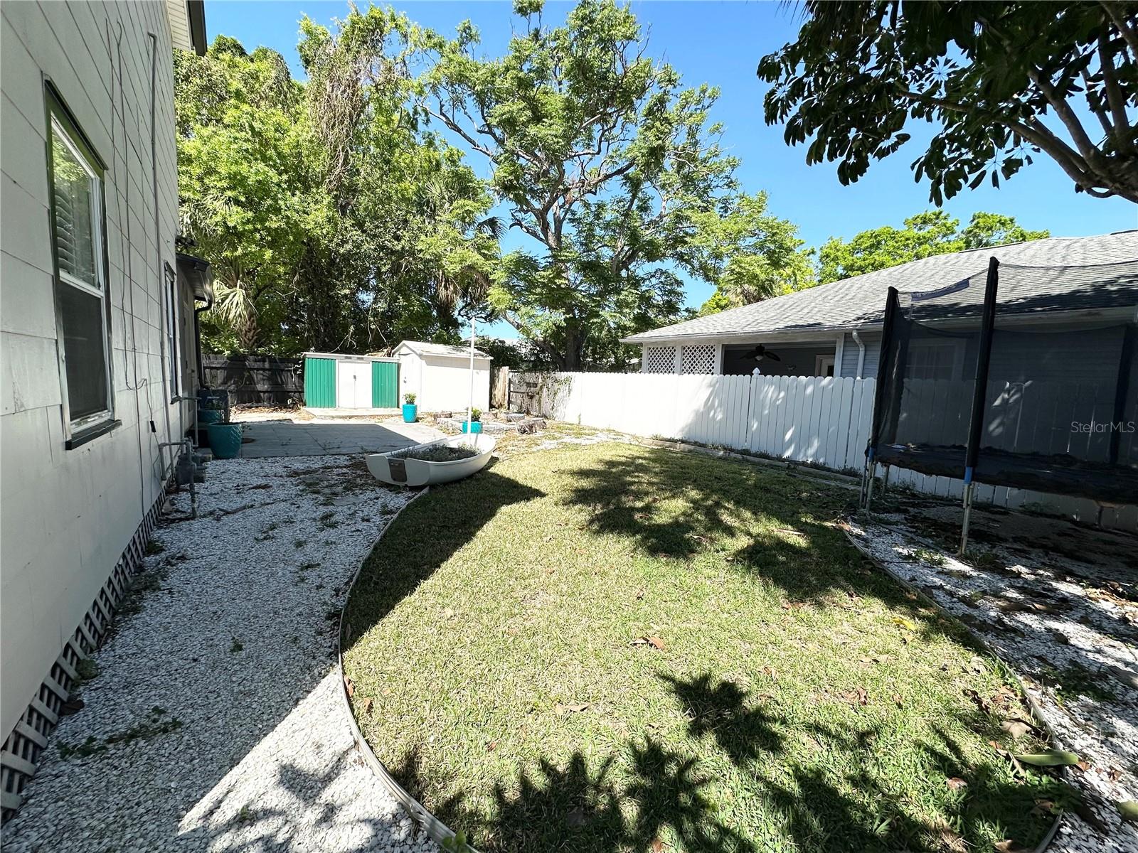 Back yard