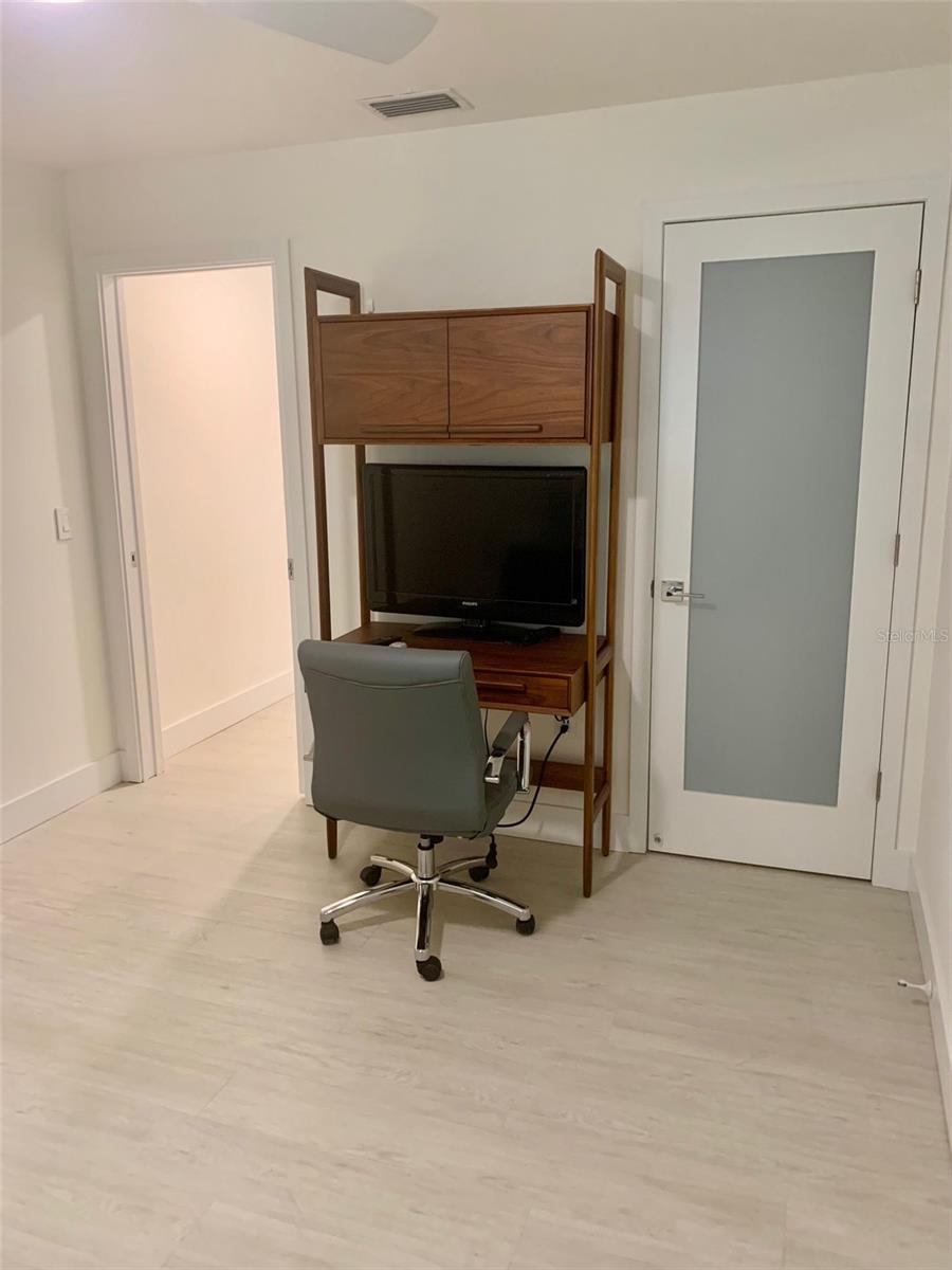 Bedroom 2 can be used as an office
