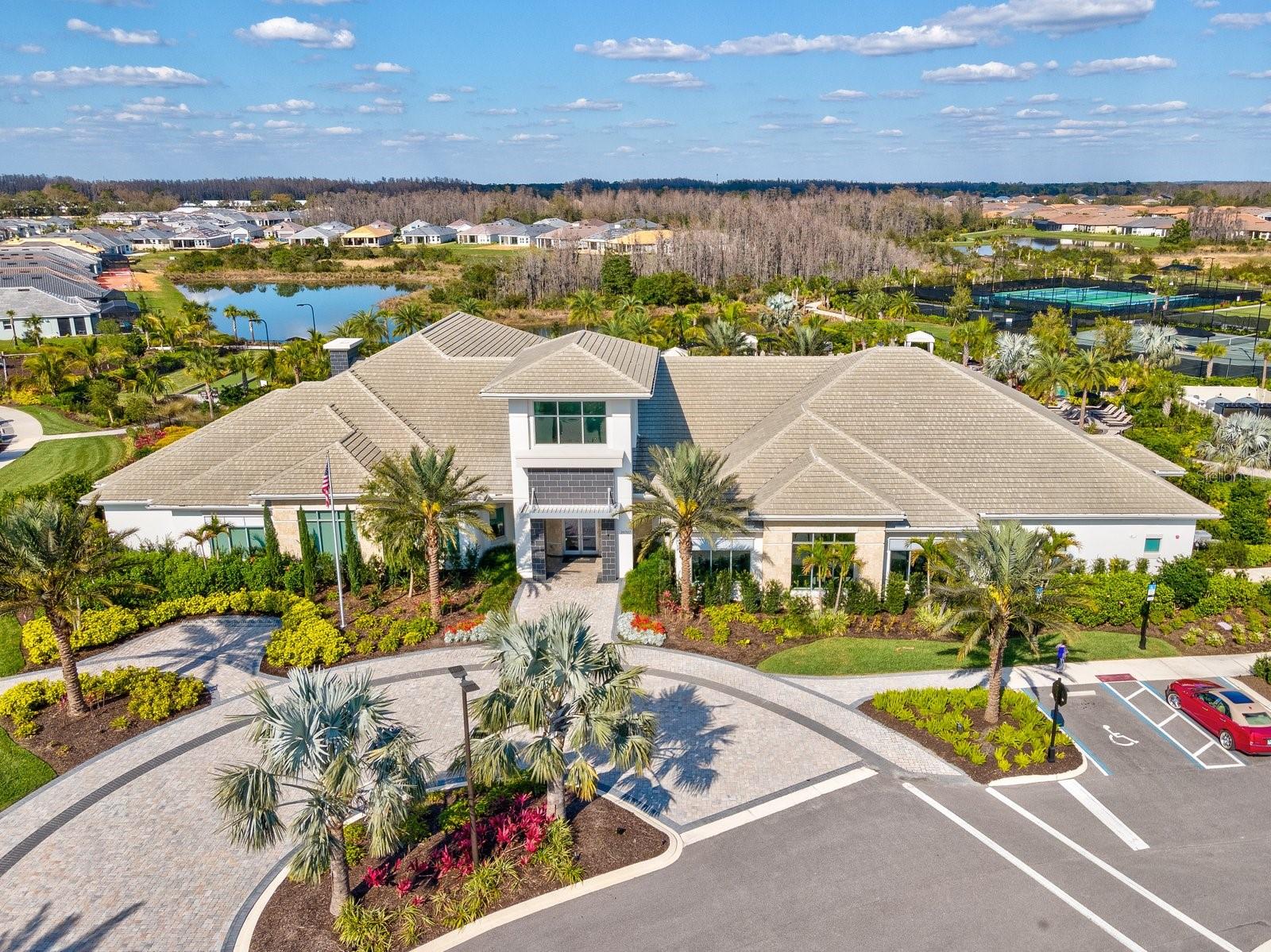 Clubhouse amenity center