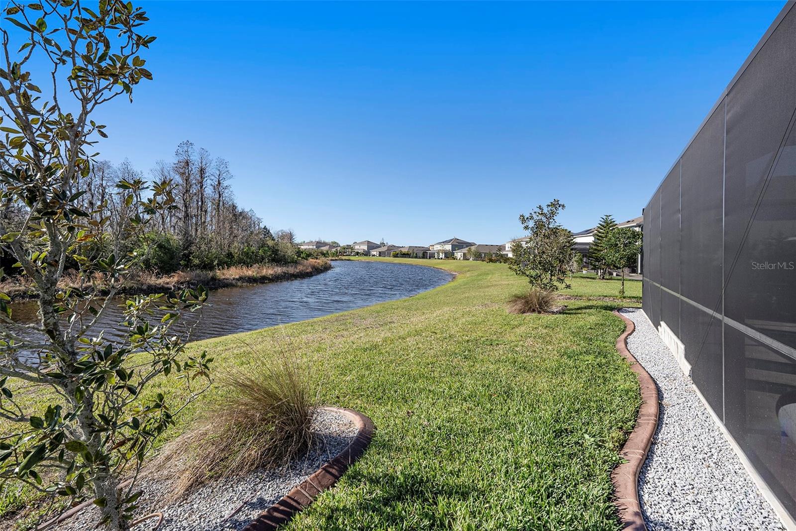 The water views with a conservation backdrop, wowser!