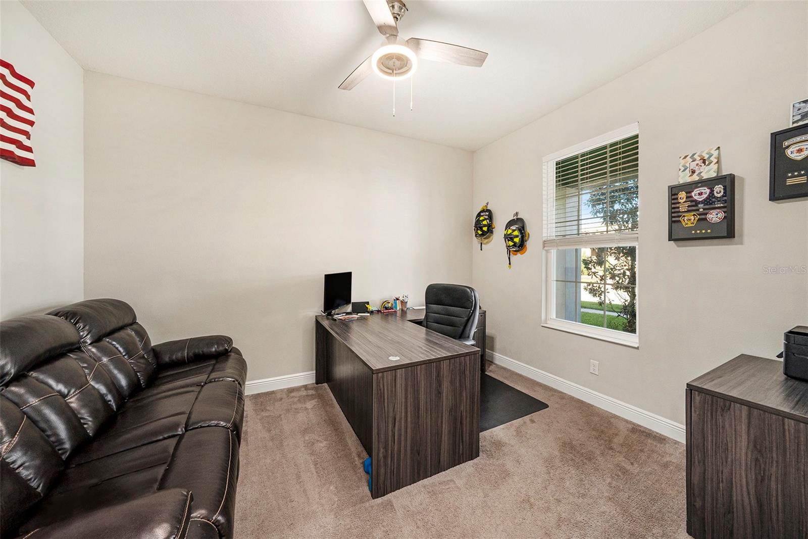 Private den/study is perfectly located off the foyer!