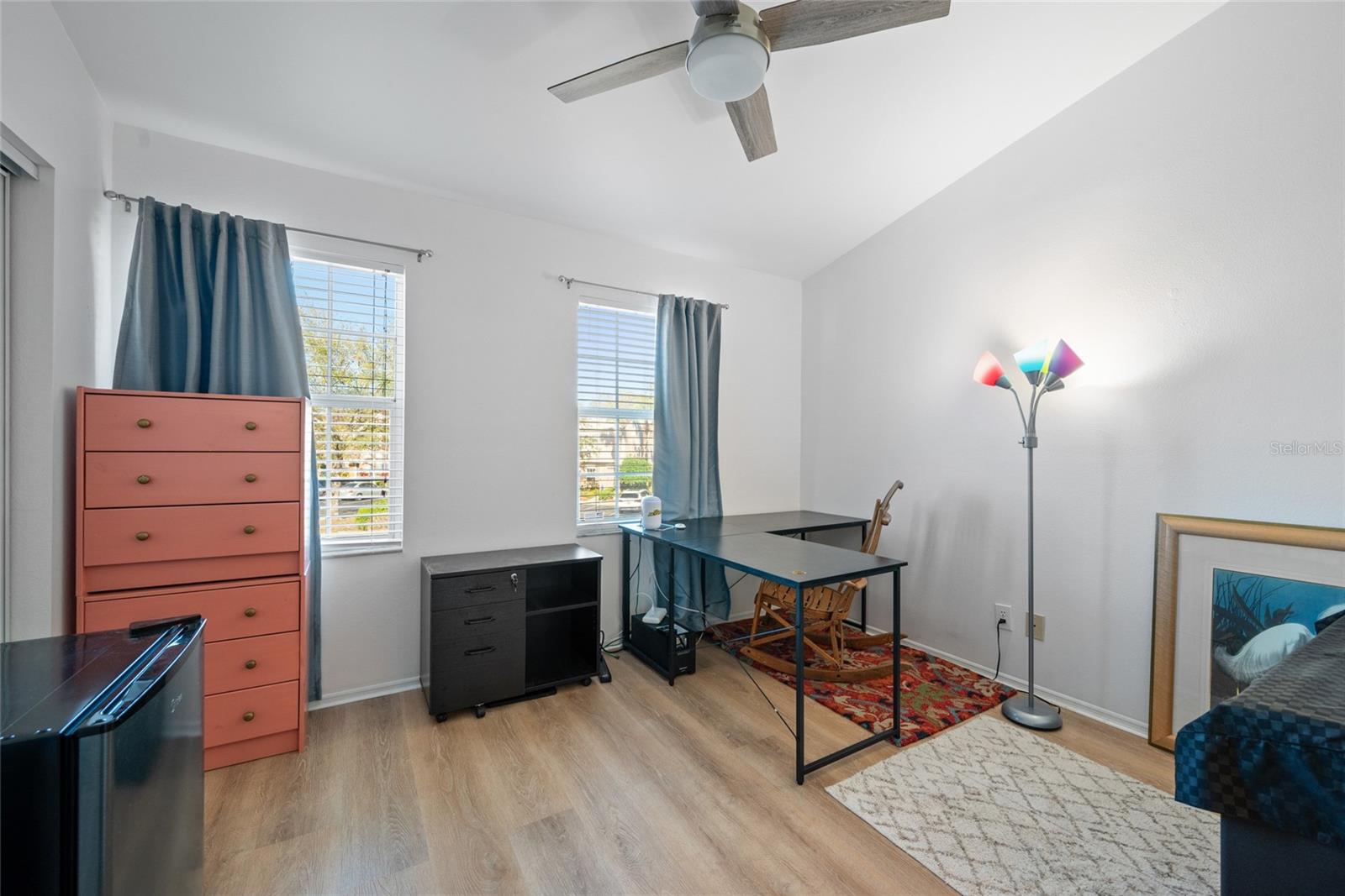 Bedroom One ~ Vinyl Flooring Continue Through-Out this Home