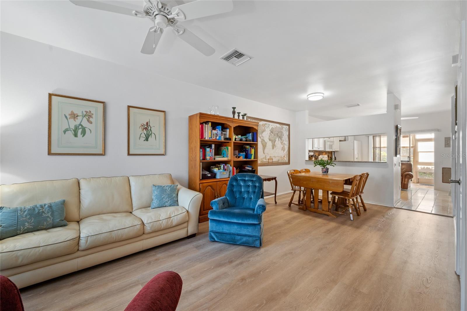 Great Room ~ Living & Dining Space