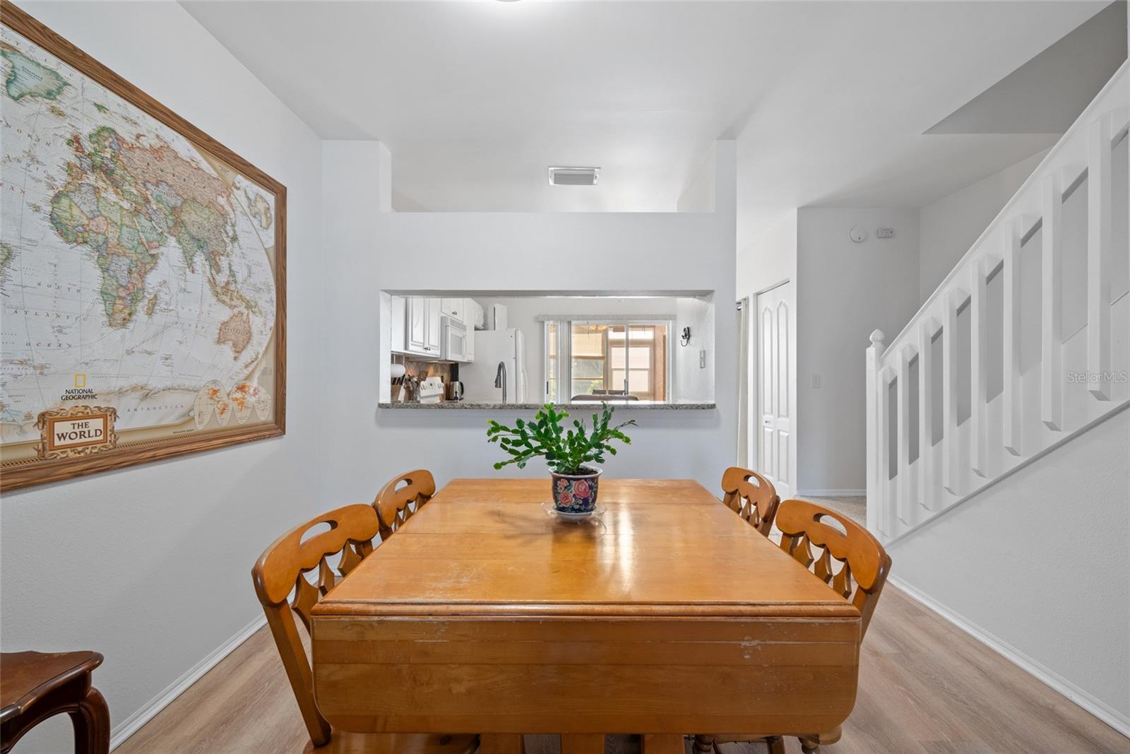 Dining Area ~ Vinyl Flooring