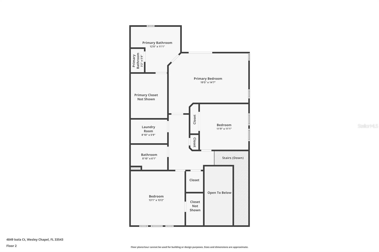 Floorplan Second Floor