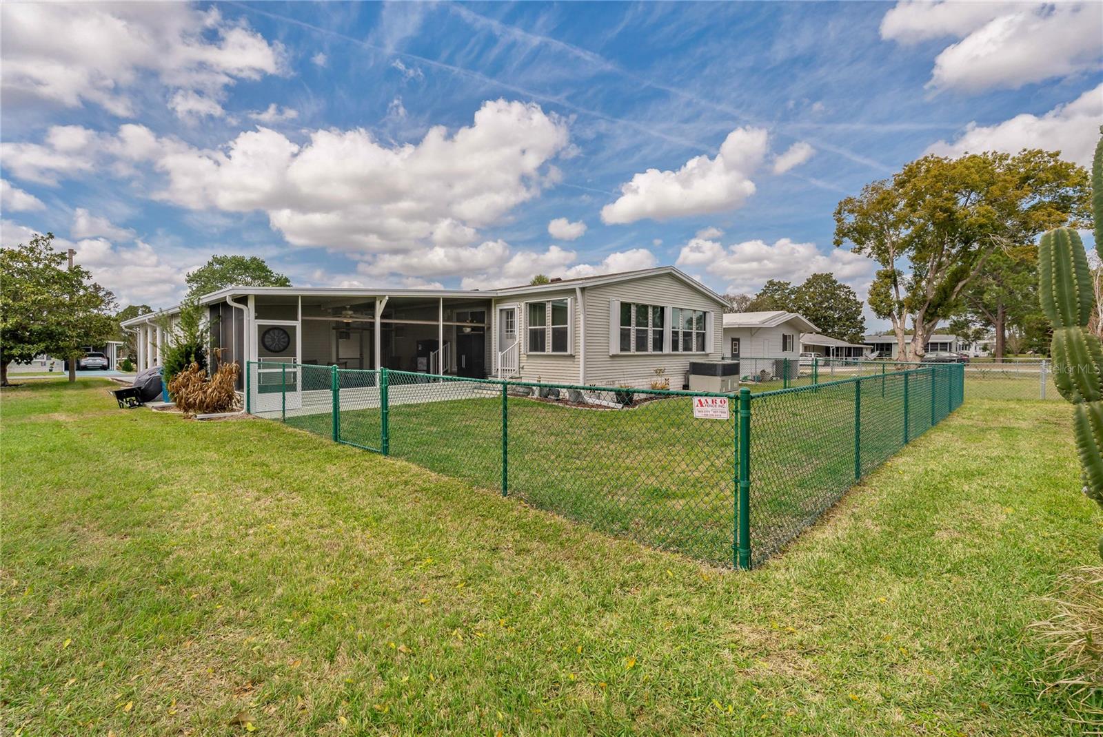 FULLY FENCED BACK YARD