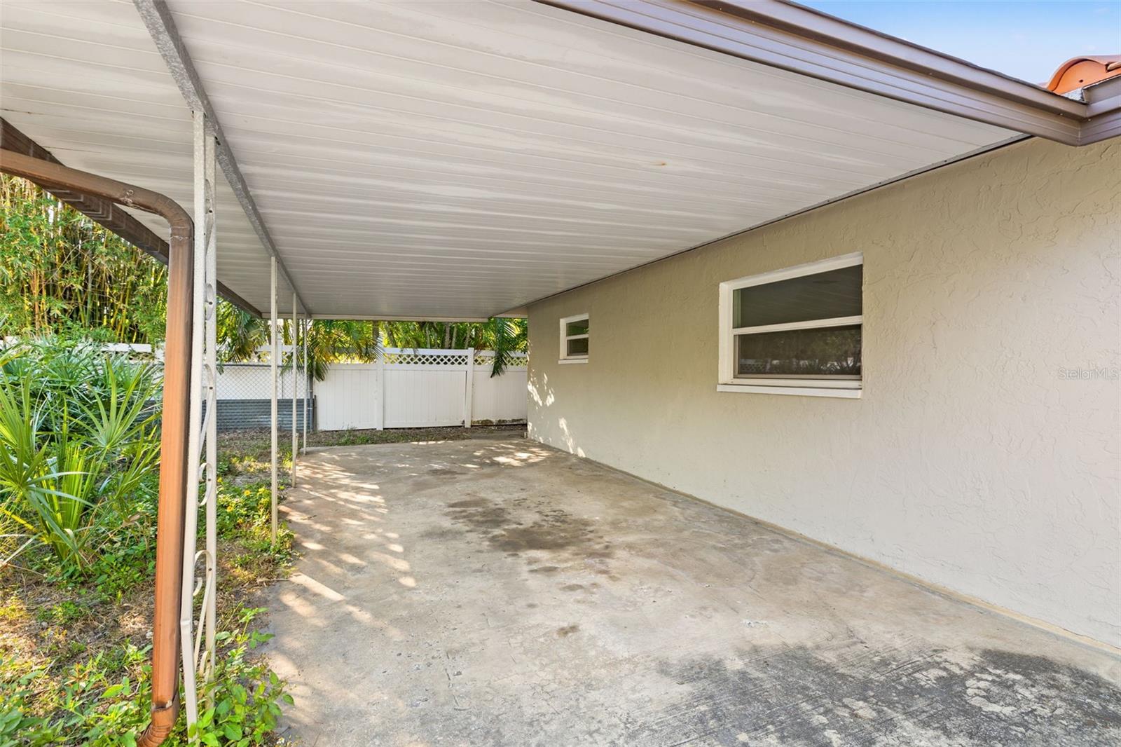 Covered carport