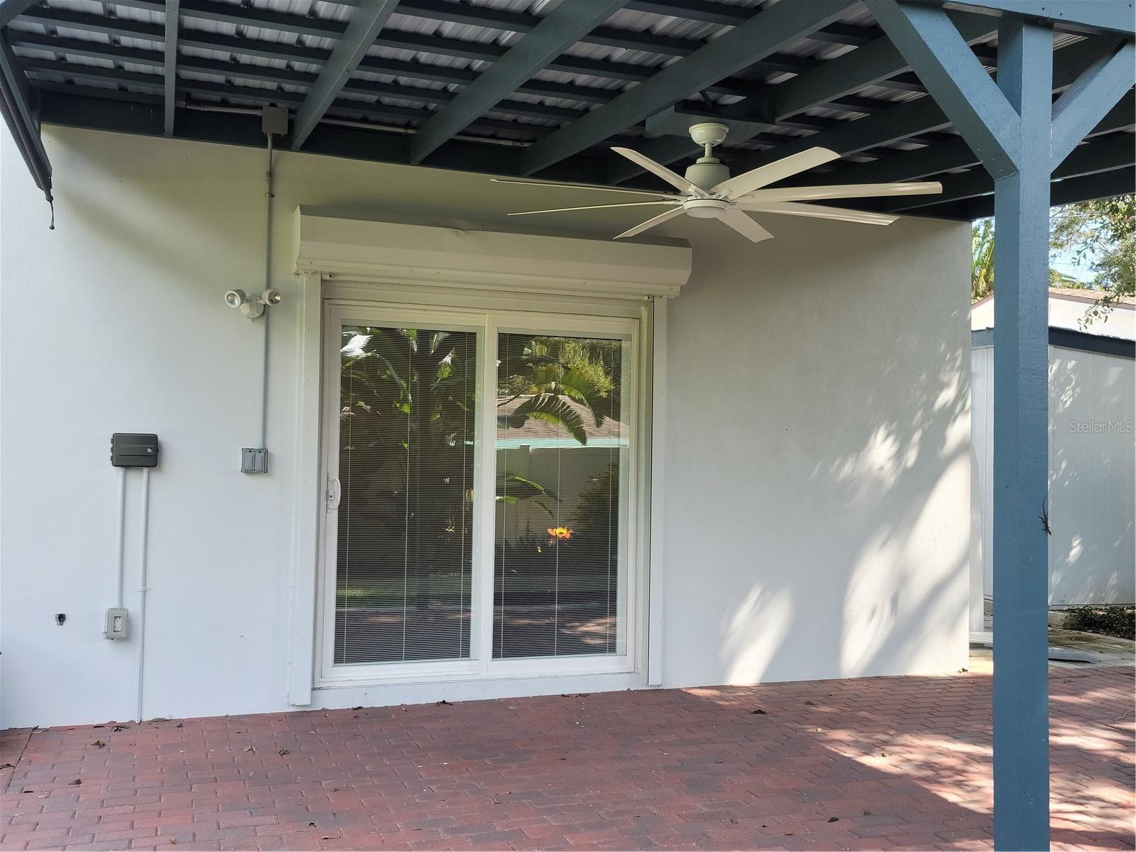 Rear Covered Patio