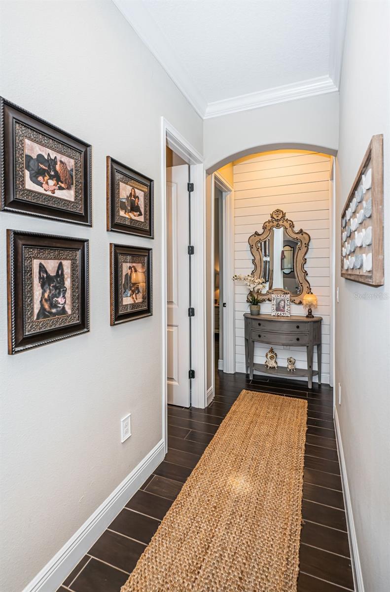 Hallway Leading to secondary bedrooms