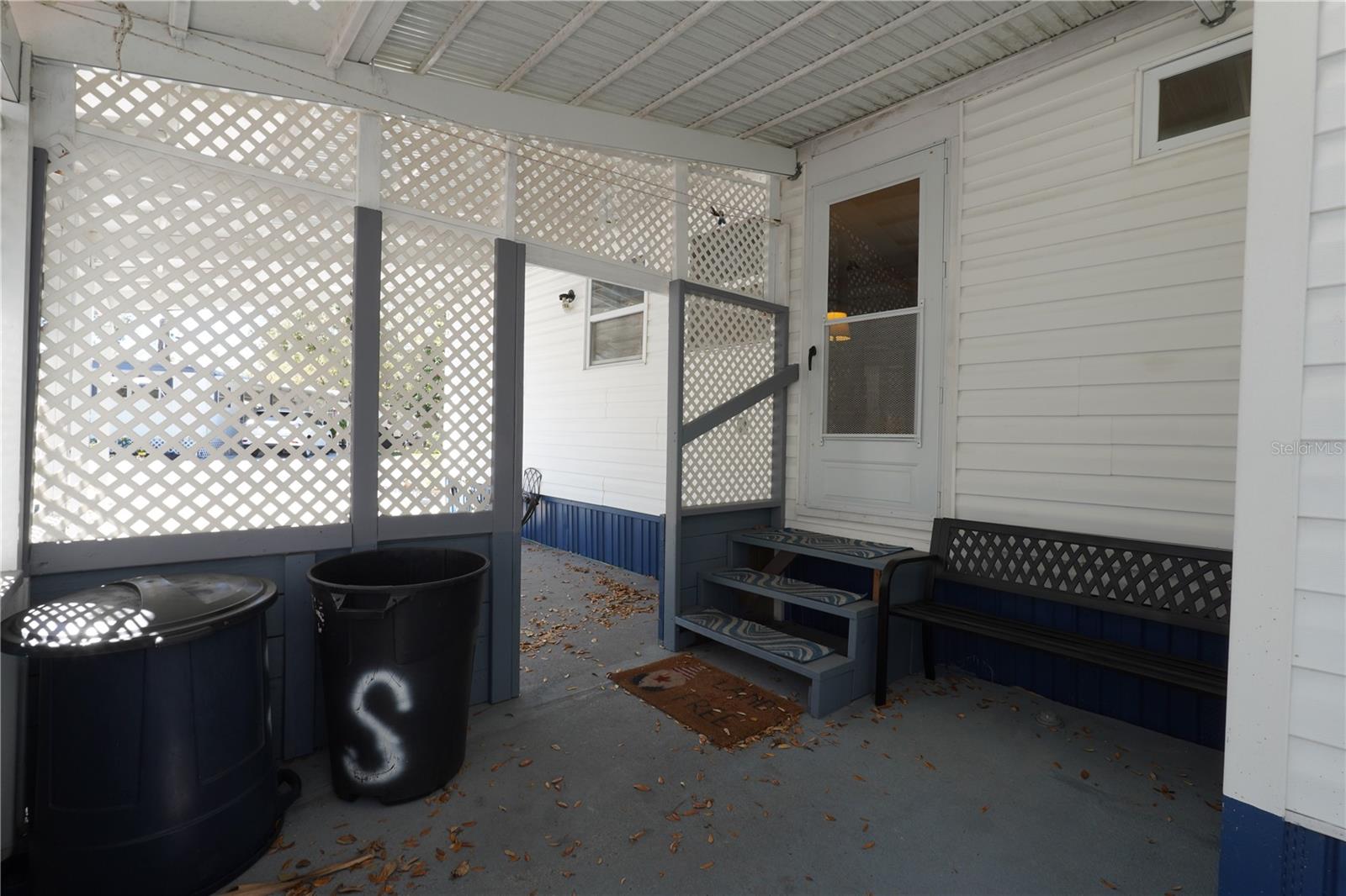 Sitting Area by Shed