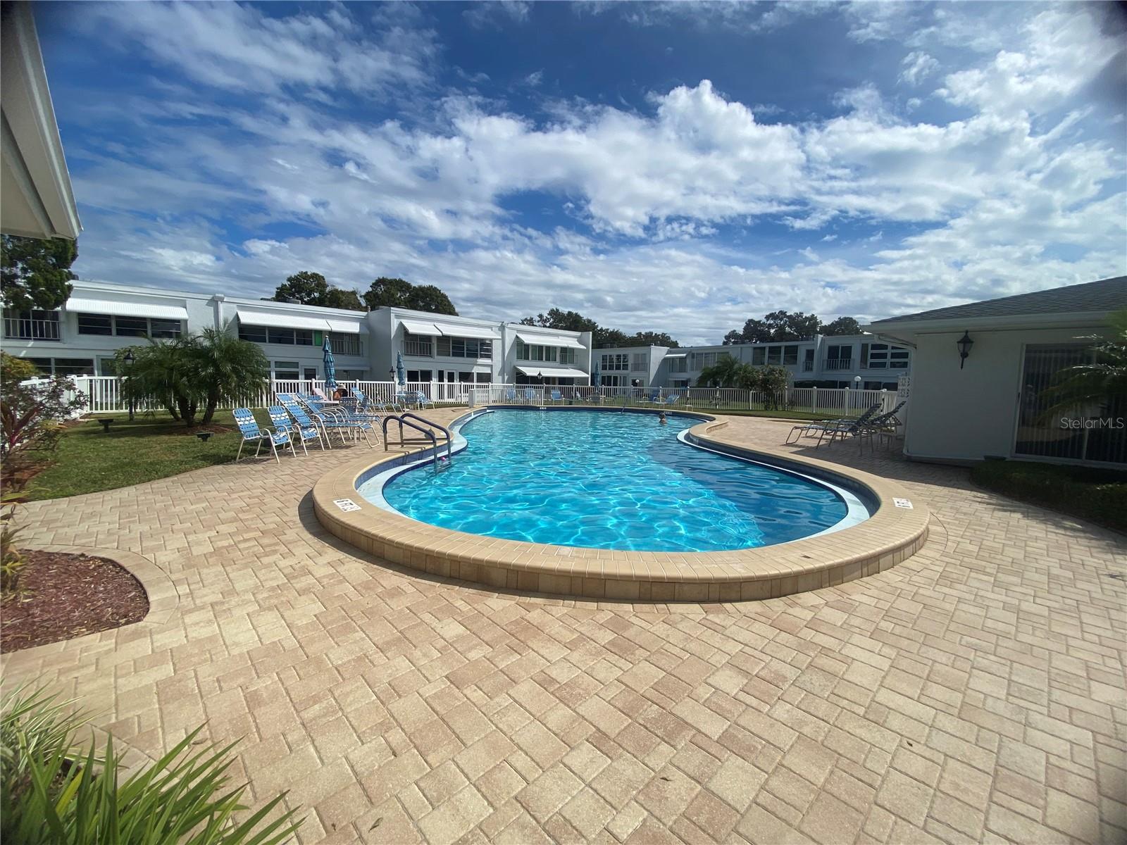 Clubhouse pool.