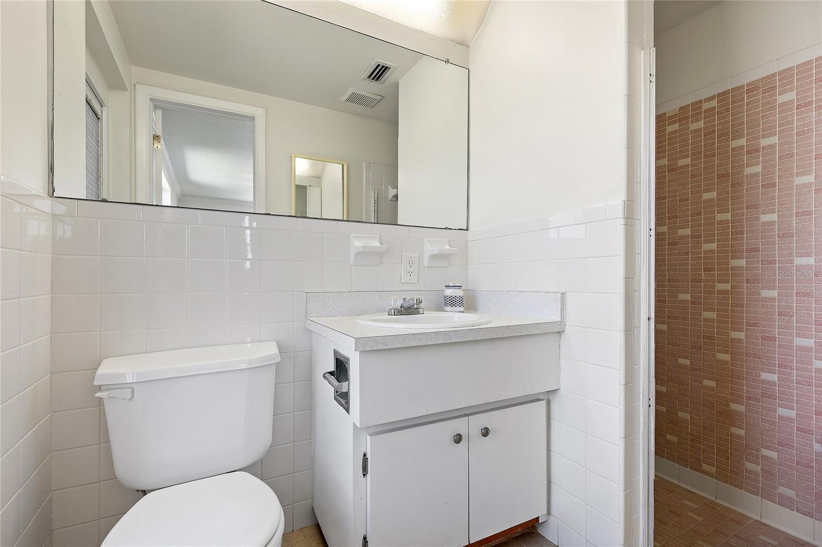 Private Bath in Bedroom