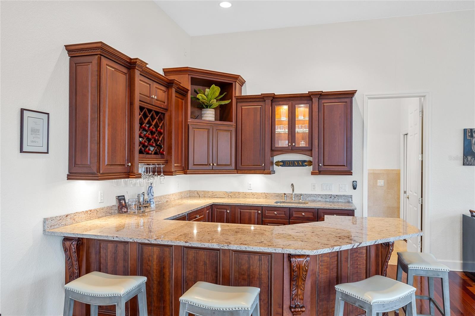 Clubhouse kitchenette with Sub Zero fridge and Ice Maker