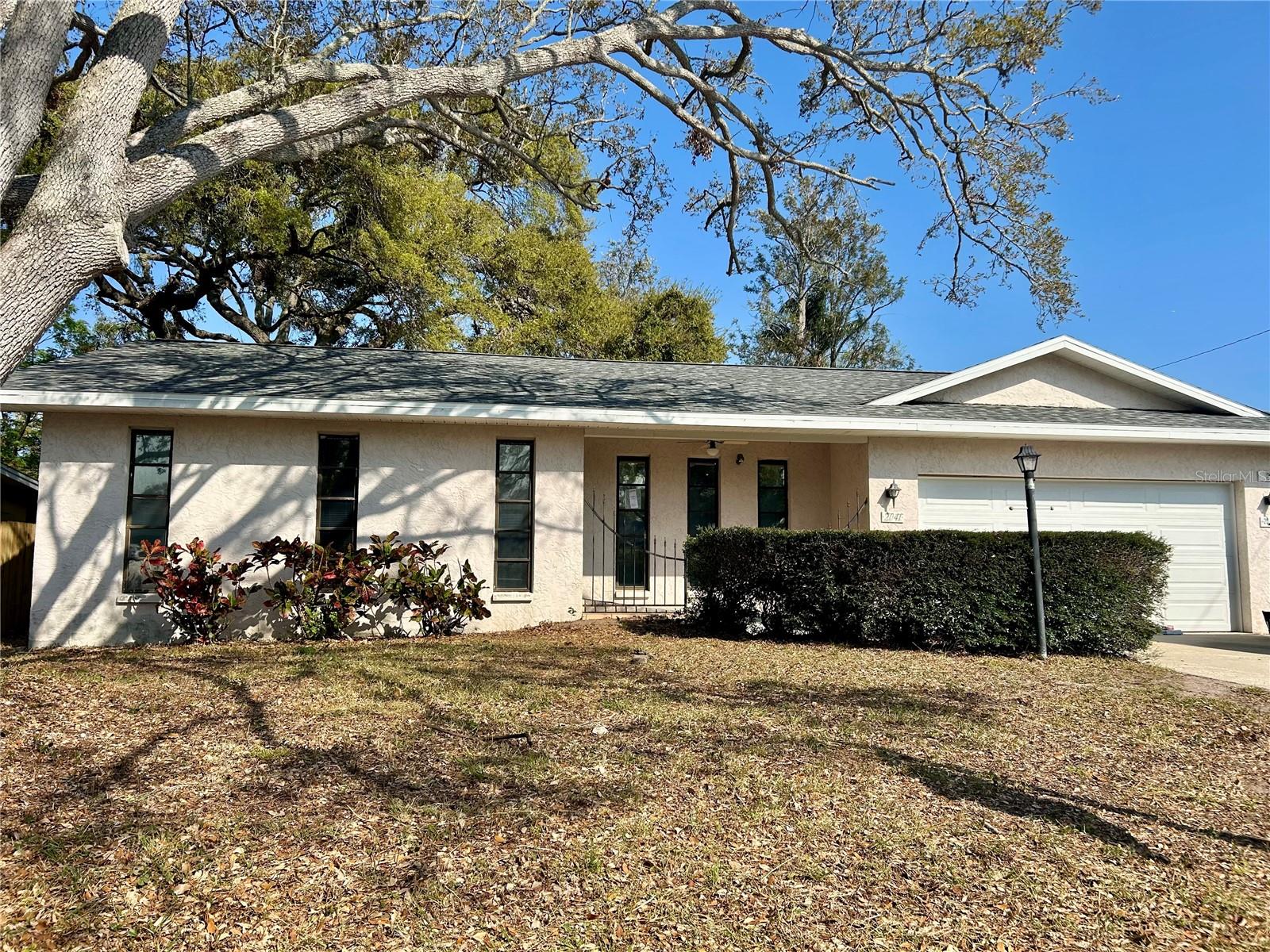 Front elevation with Brand New Roof