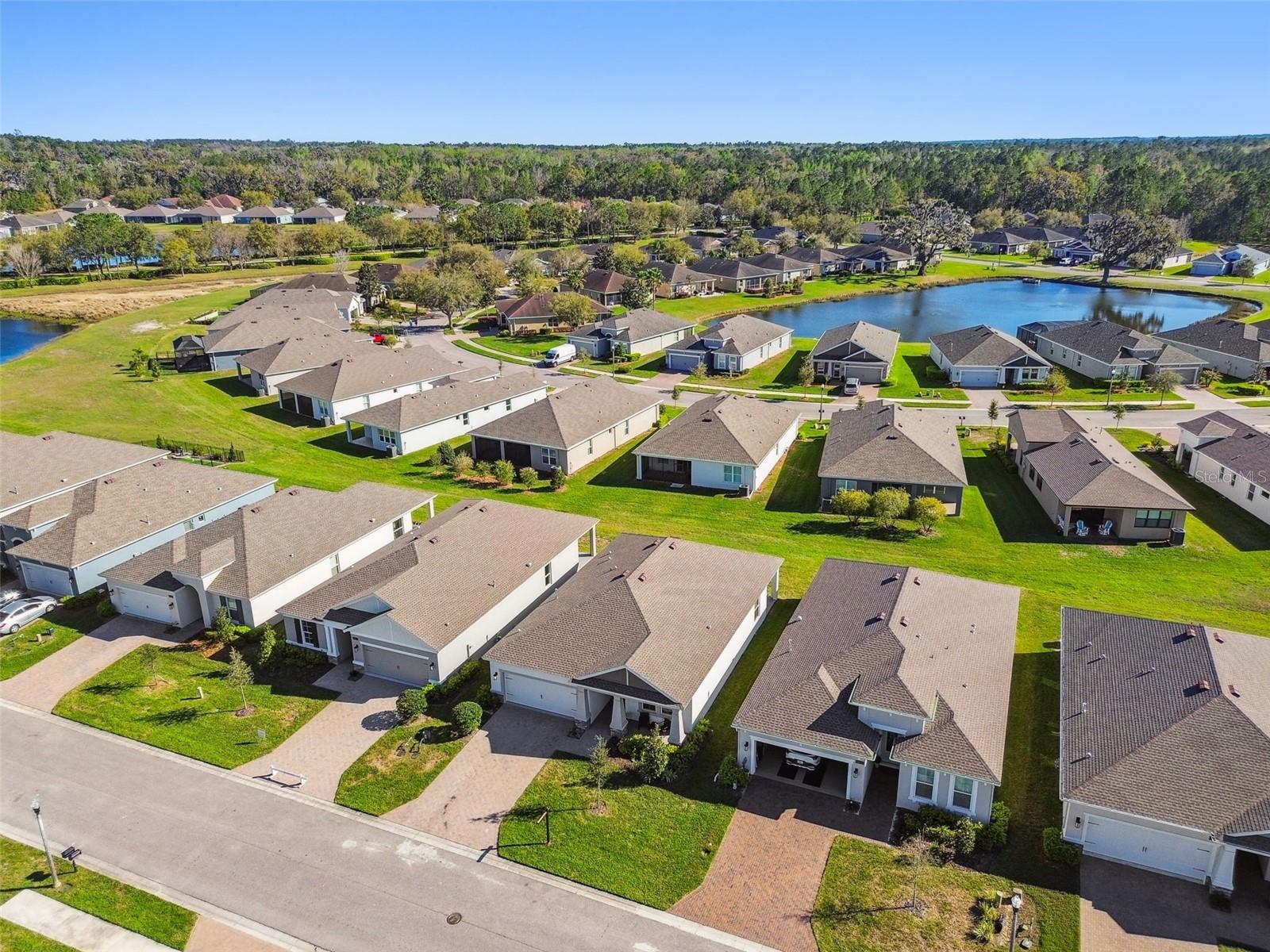 Aerial of Neighborhood