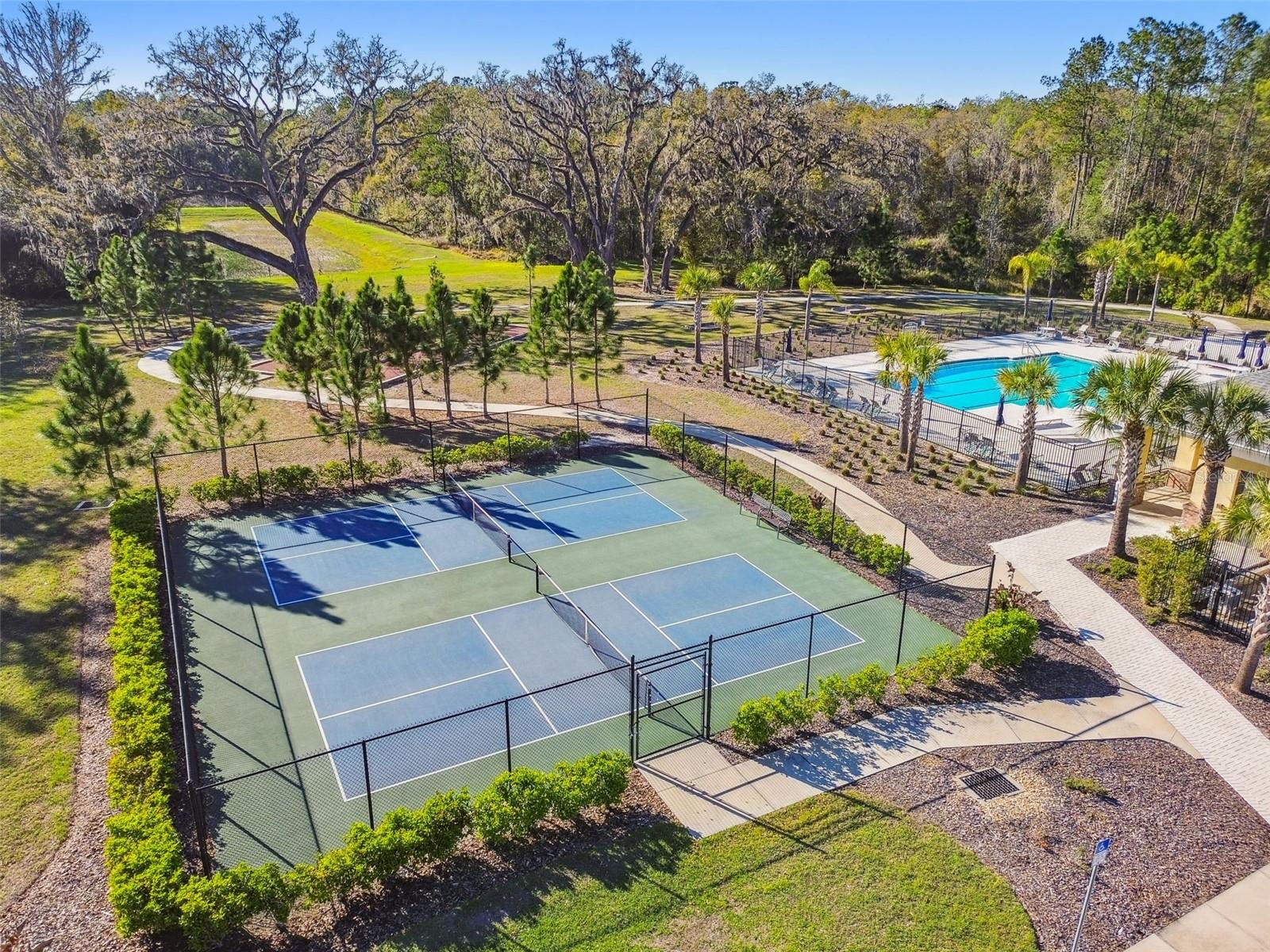 Pickle ball courts