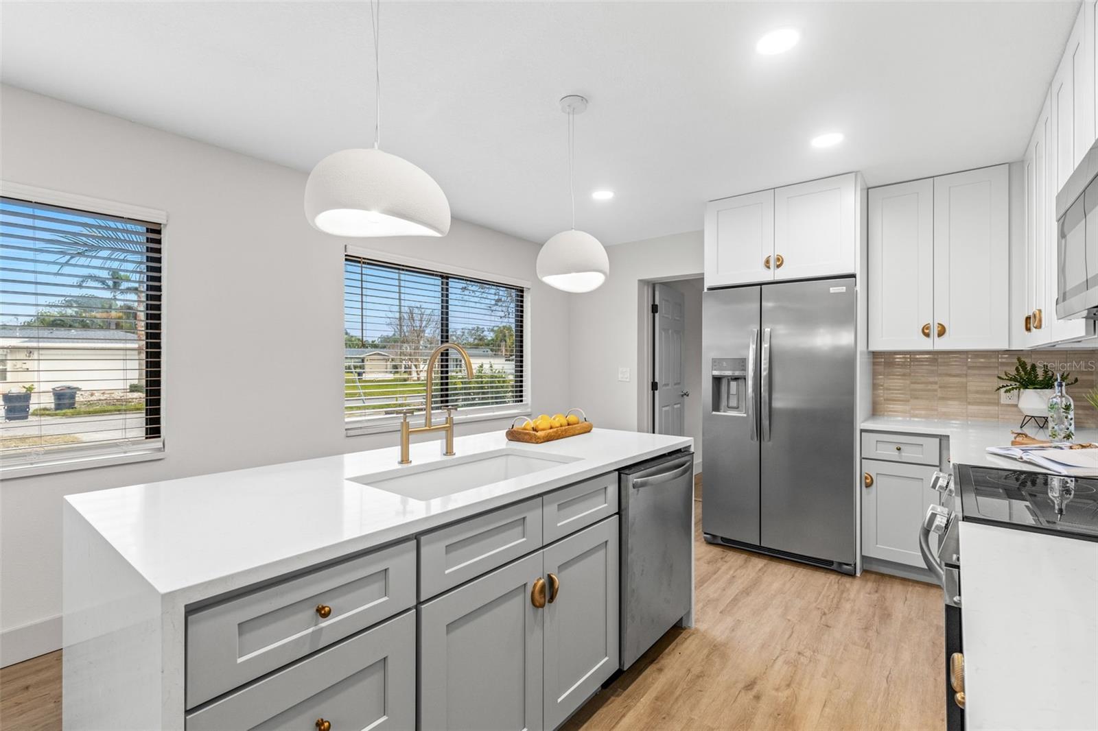 Bright and open kitchen