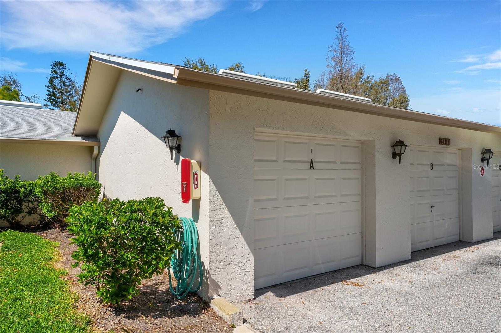 Unit A one car garage with remote access!