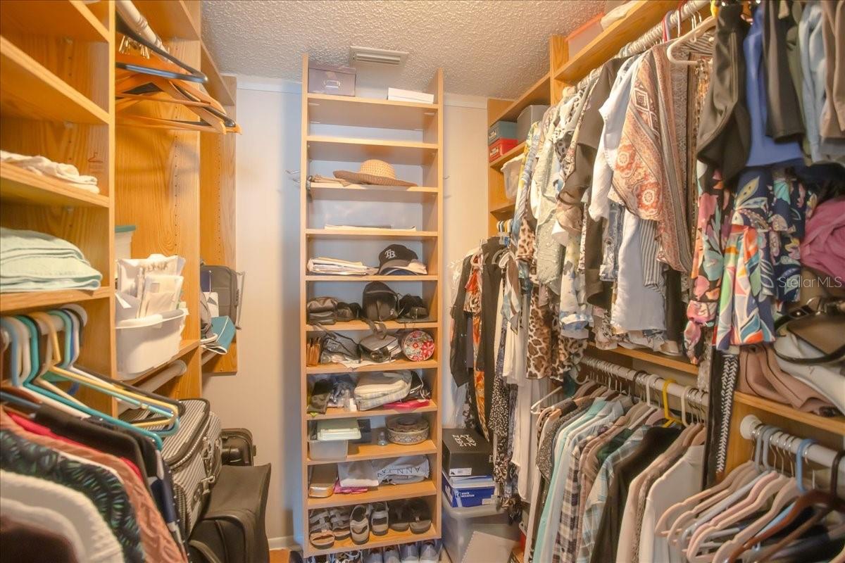 Walk-in Closet w/Built-ins